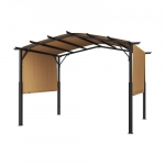 Pergola, 304.8x304.8x254 cm, Smėlio spalvos, Metalas