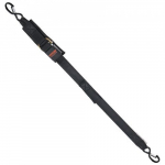 Ratchet diržų tvirtinimo juostos, 5.08x121.92 cm, juodos, didelės apkrovos