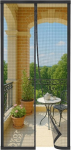 Automatinis Magnetinis Tinklelis Nuo Vabzdžių Universal Juodas 90X200 Cm, 90x200 cm