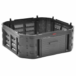 Komposto dėžės prailginimo rinkinys Hecht 2600, 260L, juodas