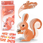 3D kartoninė dėlionė &ndash; voverė, 35 d.