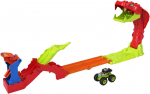 Hot Wheels pabaisų sunkvežimiai &bdquo;Snake Slam Takedown&ldquo; paleidimo žaidimų rinkinys JJN44