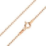 Paauksuota sidabrinė grandinėlė moterims "Anchor" Brasco 63848