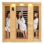 Infraraudonųjų spindulių sauna 3&ndash;4 asmenims, 2580 W