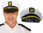 Kapitono kepurė - jūrininko, piloto, karavalo aksesuaras
