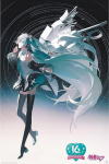 Hatsune Miku plakatas Maxi 91.5x61 cm - Happy 16th Birthday Miku