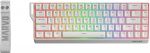 Marvo Saber 65w belaidė mechaninė klaviatūra Rgb balta