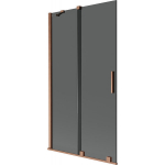 Vonios sienelė Mexen Velar, 100 x 150 cm, Brushed copper/Graphite
