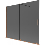 Vonios sienelė Mexen Velar, 180 x 150 cm, Brushed copper/Graphite