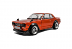 Diecast Modelis Solido S1813003 Nissan Skyline (C10) Hakosuka Orange Metallic 1970 1/18