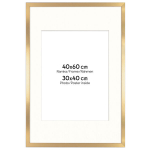 Auksinis rėmas su passe-partout, Framai&reg; skirtas 40x60 cm dydžio nuotraukoms su 30x40 cm dydžio passe-partout