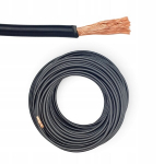 Elpar Lgy 1x10mm&sup2; juodas instaliacinis laidas, 100m ritinėlis