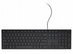 Dell Kb216 Usb klaviatūra, juoda, Qwerty Us/pl i&scaron;dėstymas