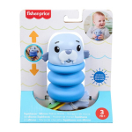 Kramtukas ir bar&scaron;kutis Fisher-Price JHB54 Squishseas silikoninis 2 viename