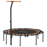 Fitneso batutas 128x120x98-126 cm oranžinis, plienas