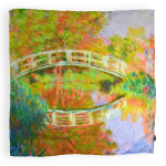 &Scaron;ilkinė skarelė i&scaron; Mulberry &scaron;ilko MONET 000084