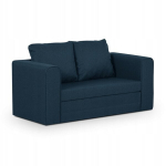 Sofa-lova &ndash; &ndash; 112x190 cm miegamoji dalis, moderni, mėlyna
