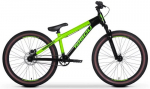 Dviratis Tabou Tabspin JR 24", juodas/žalias