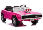 Akumuliatorinis rožinis automobilis Dodge Charger R/T DLS-K12