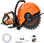 Elektrinis betono pjūklas su &scaron;lapio pjovimo funkcija 406mm 2800W, 406mm 2800W