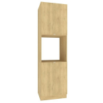 Pastatoma auk&scaron;ta virtuvės spintelė Stolkar Sofia D60PK/2133 P/L, &scaron;viesaus ąžuolo spalvos