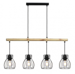 Candellux pakabinamas &scaron;viestuvas Bernita, juodas/rudas