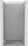 Mexen Lunar-B kairės pusės du&scaron;o durys 65 cm, skaidrios, chromuotos - 832-065-000-01-00-L, 65x200 cm