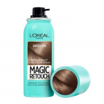 Ataugusių plaukų &scaron;aknų pur&scaron;kiklis L&acute;Or&eacute;al Paris Magic Retouch, 15 &scaron;alta tamsiai ruda, 75 ml.