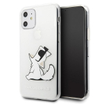 Telefono dėklas Karl Lagerfeld KLHCN61CFNRC iPhone 11 hardcase transparent Choupette Fun
