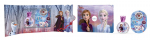 Kosmetikos rinkinys mergaitėms Disney Frozen II: EDT 100 ml + nagų lakas 2 vnt + blizgios dekoracijos