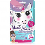 Detoksikuojamoji, valomoji veido kaukė Eveline Cosmetics Magic Mask Cute Unicorn 1 vnt
