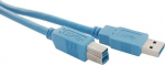 &bdquo;Qoltec&ldquo; USB 3.0 kabelis spausdintuvui: A (vyri&scaron;kas) | B (vyri&scaron;kas) | 2 m