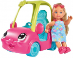 Lėlė Evi su automobiliu Simba Evi Love