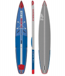 Pripučiama lenktyninė irklentė Starboard 14'0" X 28" Racer 2020