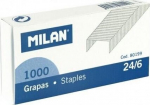 Metalinės sąvaržėlės 24/6 1000vnt Milan