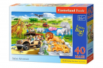 Dėlionė Castorland Safari Maxi Adventure, 40 detalių