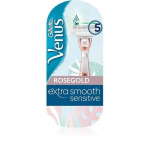 Skustuvas VENUS Extra Smooth Sensitive Platinum Rosegold, 1 galvutė