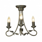 Pakabinamas &scaron;viestuvas Elstead Lighting Olivia OV3-BLK-GOLD