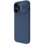 Nillkin CamShield Silicone Case skirtas Apple iPhone 14 Pro Max, mėlynas