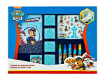 Antspaudų, lipdukų, pie&scaron;imo Paw Patrol rinkinys