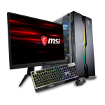 Kompiuteris Gaming PC MSI Special 2 Komplekt, Intel&reg; Core&trade; i5-14600KF 4.9 GHz, 1 TB SSD, RAM 32GB DDR5, , PSU 750W, Windows 11 27″ QHD 2560 x 1440P 180Hz