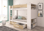 Vaiki&scaron;ka lova ADRK Furniture Garet, balta