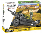 Konstruktorius Cobi Klocki HC WWII 10 5 CM LEFH 180, 132 d.
