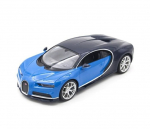 Nuotoliniu būdu valdomas automobilis Bugatti Chiron Rastar, mėlynas