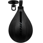 Bokso greičio kamuolys RDX F6 Kara, juodas
