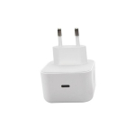 USB-C įkroviklis - Setty baltas - Power Delivery 20W - I&scaron;ėjimas žemyn - 3A