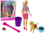 Lėlė su &scaron;uniuku ir priedais Lean Toys