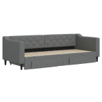 Sofa-lova vidaXL, 80x200 cm, pilka