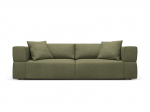 Sofa Milo Casa Esther, 248x103x78 cm, žalia