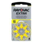 Elementai RAYOVAC EXTRA V10AT 80 vnt.